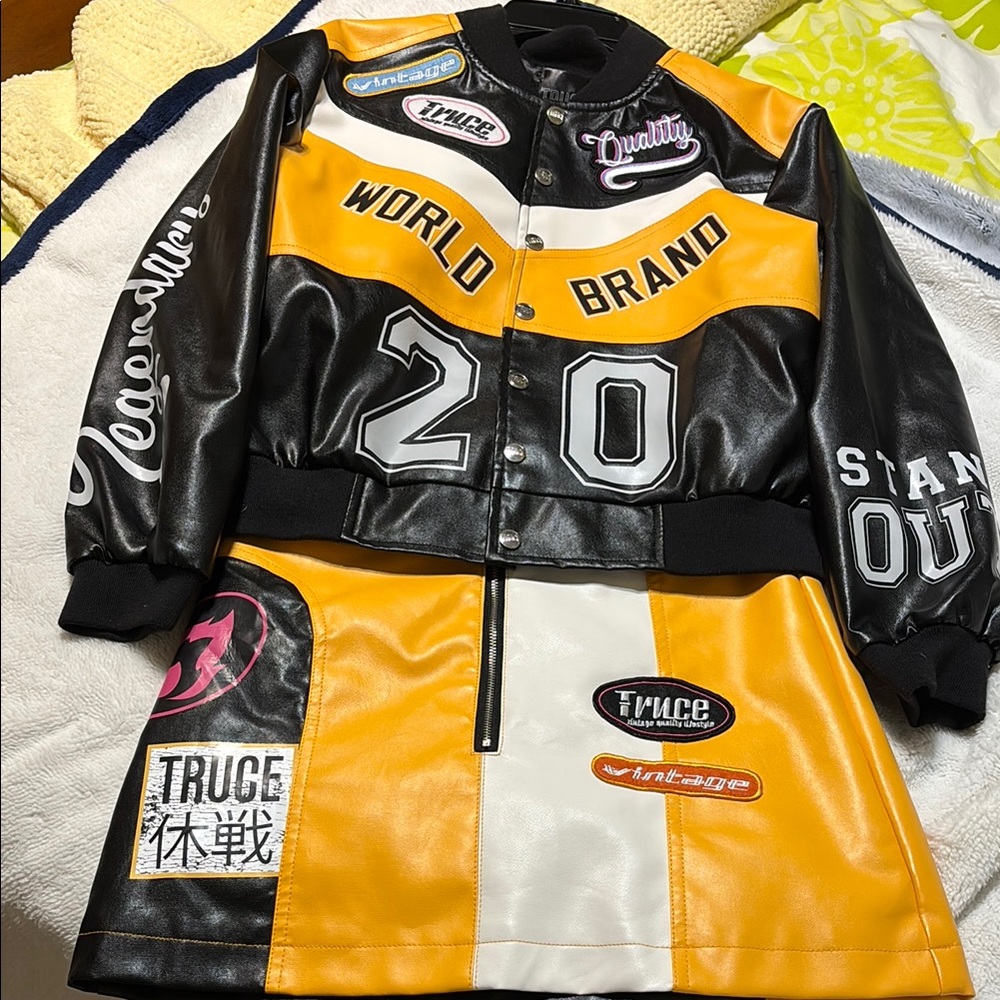 Kids Matching Set - Black and Yellow by TRUCE